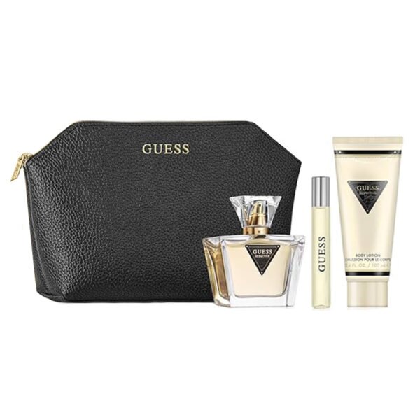 Guess Seductive For Women Set Edt 75ml + Edt 15ml + Bl 100ml + Pouch (2023)
