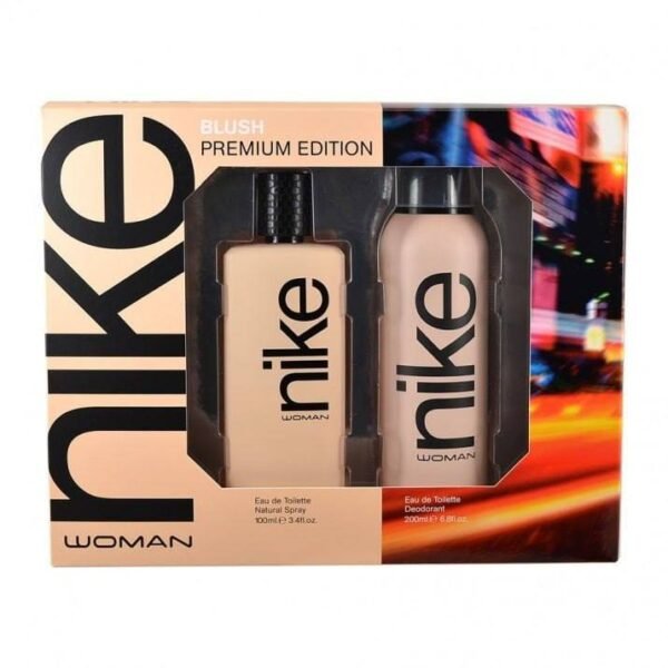 Nike Blush Woman Gift Set – EDT Spray 100ml + Deodorant 200ml