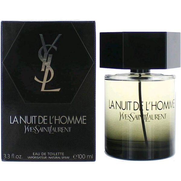 Yves Saint Laurent La Nuit De L'Homme For Men Eau De Toilette 100ml