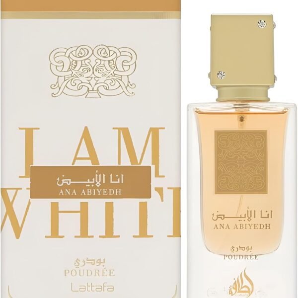 Lattafa Ana Abiyedh Poudree Eau de Parfum – For Women – 60ml
