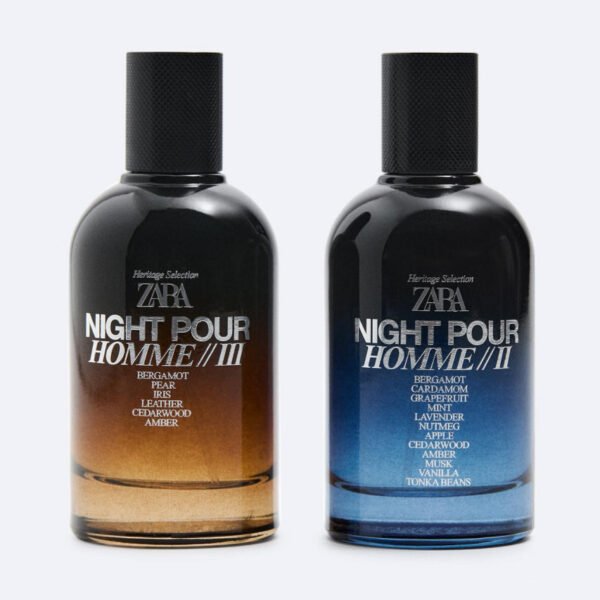 ZARA Night Pour Homme II + III Eau de Parfum 2 x 100ml (3.4 fl. oz.)